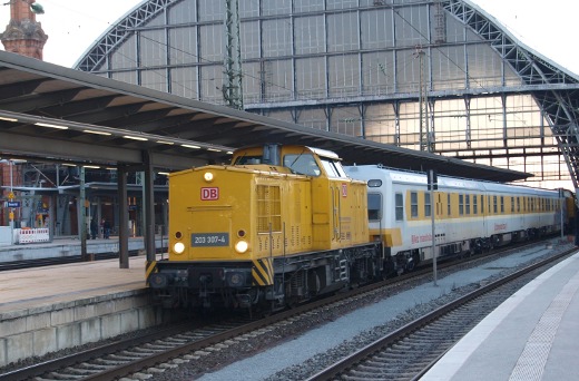 203 307 von DB Netz in Bremen Hbf