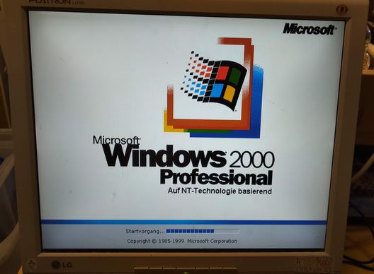 Windows 2000 -- die Installation