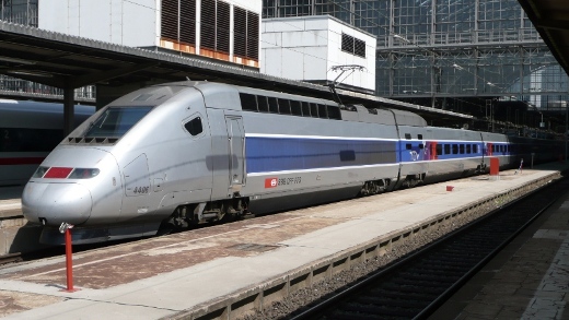 TGV in Frankfurt (Main) Hbf