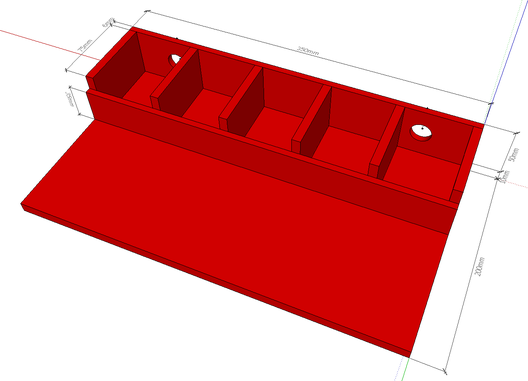 Entwurf für eine Frachtzettelbox